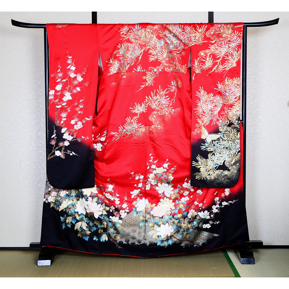 Women / Long Sleeved Kimono / Furisode – Kimono yukata market sakura