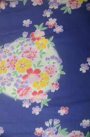 Japanese yukata kimono / H #516