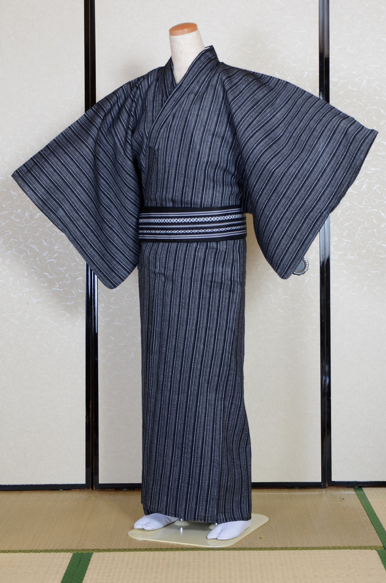 Japanese men yukata kimono. Summer kimono. – Kimono yukata market sakura