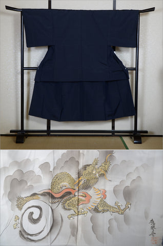 Men Kimono – Jacket Kimono sakura & size Small set / market / yukata