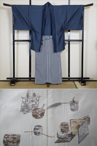 men kimono. Japanese kimono for men. montsuki hakama. kimono hakama set. kimono and hakama.