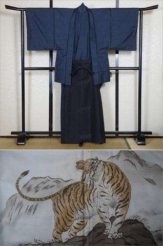 men kimono. Japanese kimono for men. montsuki hakama. kimono hakama set. kimono and hakama.