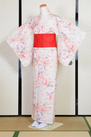 Japanese yukata kimono / D #192