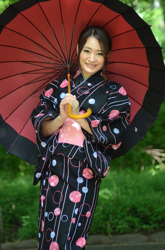 Umbrella Design Kimono - Japanese traditional pattern design Tote