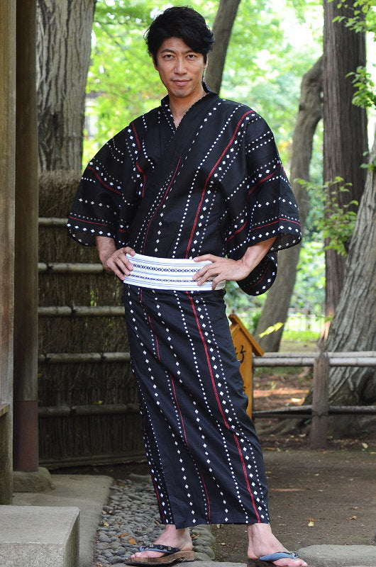 Japanese Clothing Kimono Robe Kimono Cardigan Mens Kimono -  Norway