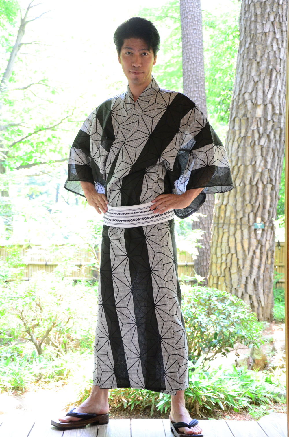 KIMONO Japanese Authentic Style Summer Fashion YUKATA for Men Special Offer